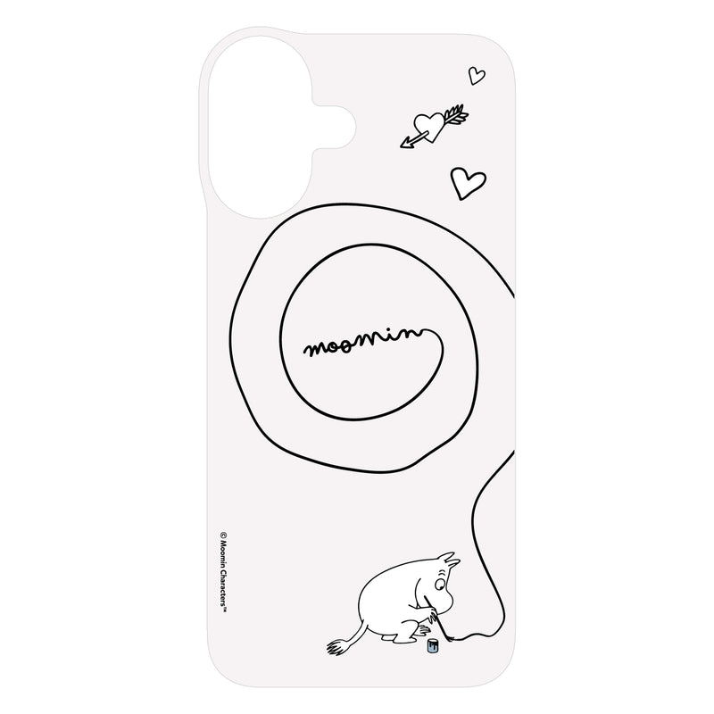 Moomin Deco Inner Sheet for iPhone 16 Series Moomintroll