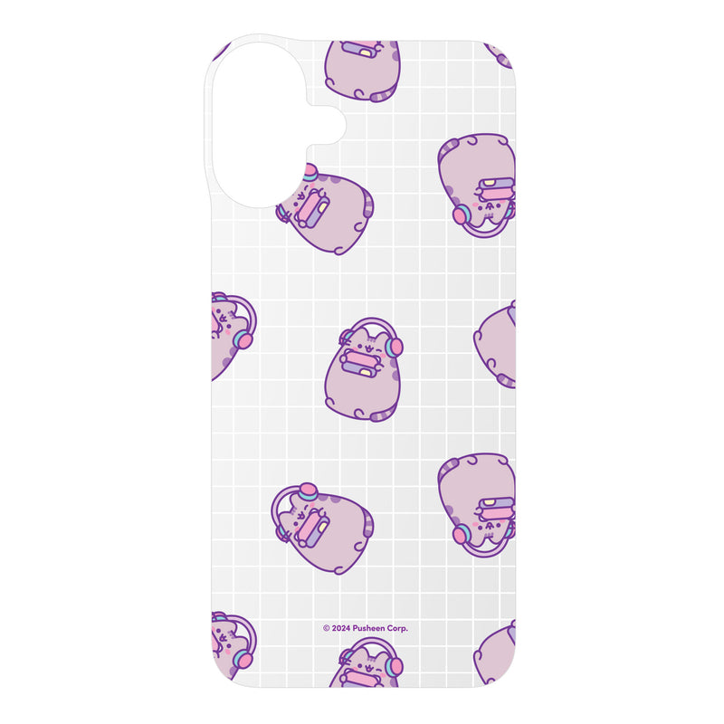 Pusheen the Cat Inner Sheet for iPhone 16 Series - Gamer Girl [Grid]