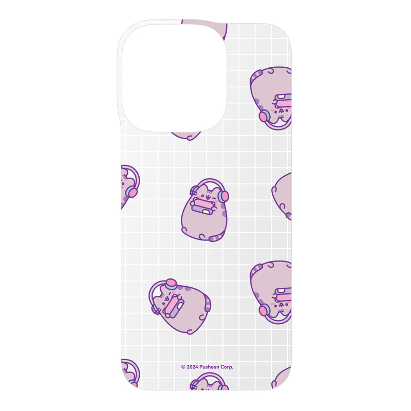 Pusheen the Cat Inner Sheet for iPhone 16 Series - Gamer Girl [Grid]