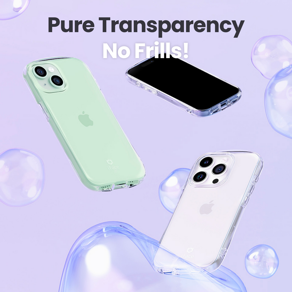 Look In Clear Case for iPhone 15 Series