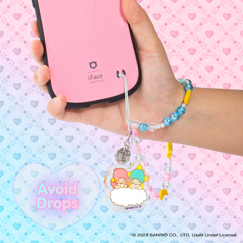 Sanrio Little Twin Stars Beaded Charm Mobile Phone Wrist Strap