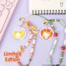Sanrio Hello Kitty Beaded Charm Mobile Phone Wrist Strap
