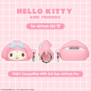 Sanrio My Melody Steamed Bun Series Keychain AirPods Case