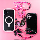 Sanrio My Melody 50th & Kuromi 20th Anniversary Bead Strap - 2 pc. SET [Limited Edition]