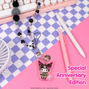 Sanrio Kuromi 20th Anniversary Beaded Charm Mobile Phone Wrist Strap [Limited Edition]
