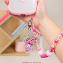 Sanrio My Melody 50th Anniversary Beaded Charm Mobile Phone Wrist Strap [Limited Edition]