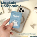 Moomin MagSynq Card Wallet - Moomintroll and Snorkmaiden