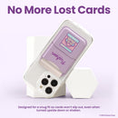 Pusheen the Cat MagSynq Card Wallet - Gamer Girl (Purple)