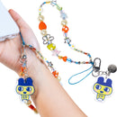 Tamagotchi Beaded Charm Mobile Phone Wrist Strap - Mametchi