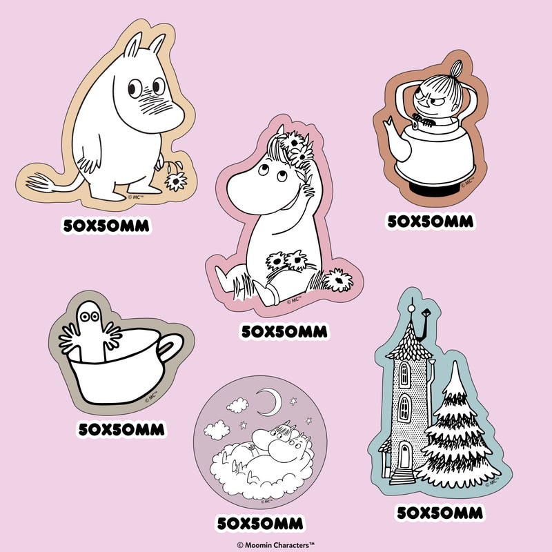 Moomin Deco Stickers - Set 2