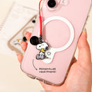 Peanuts Blind Box Enamel Phone Charms (S1 - Snoopy & Woodstock)