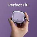 First Class Case for Samsung Galaxy Buds 2 Pro / Galaxy Buds 2 / Galaxy Buds Pro / Galaxy Buds Live - Light Purple