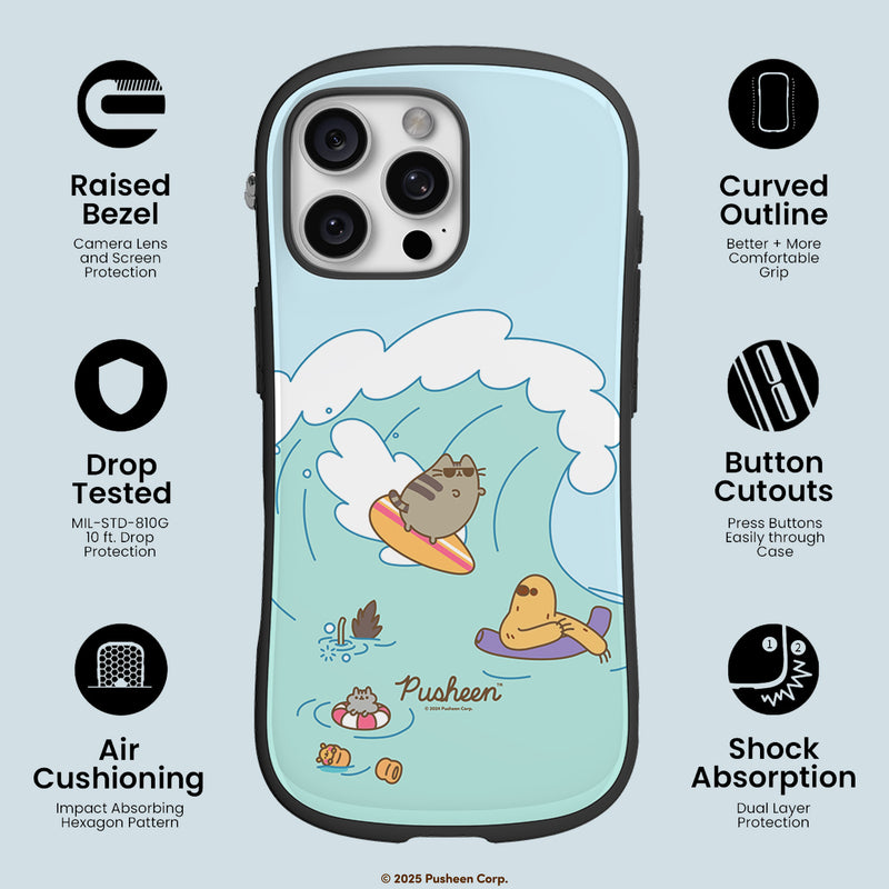 Pusheen the Cat Case for iPhone 16 Pro / 16 Pro Max - Summer