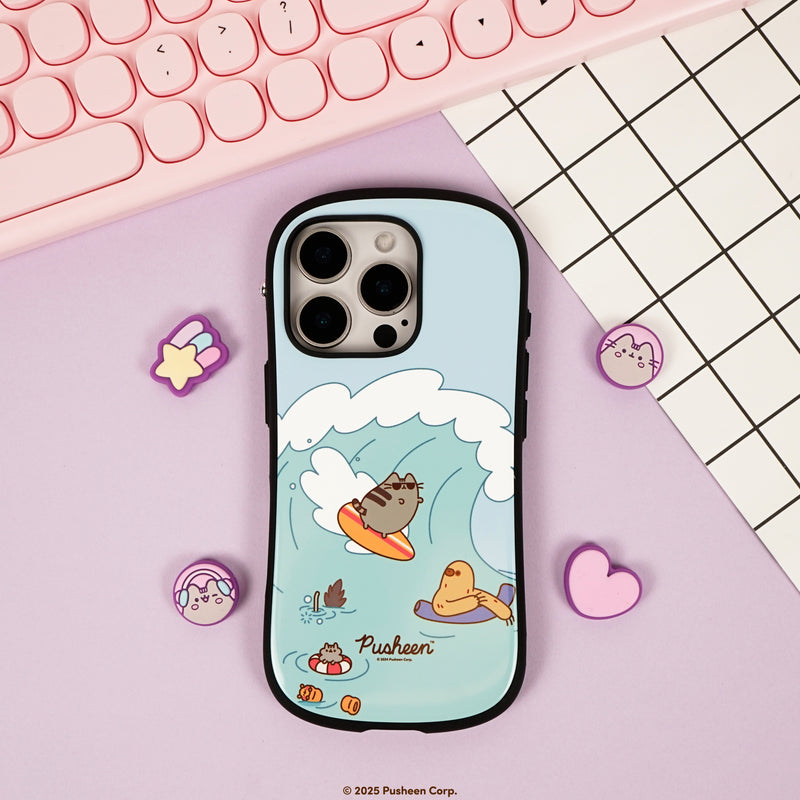 Pusheen the Cat Case for iPhone 16 Pro / 16 Pro Max - Summer