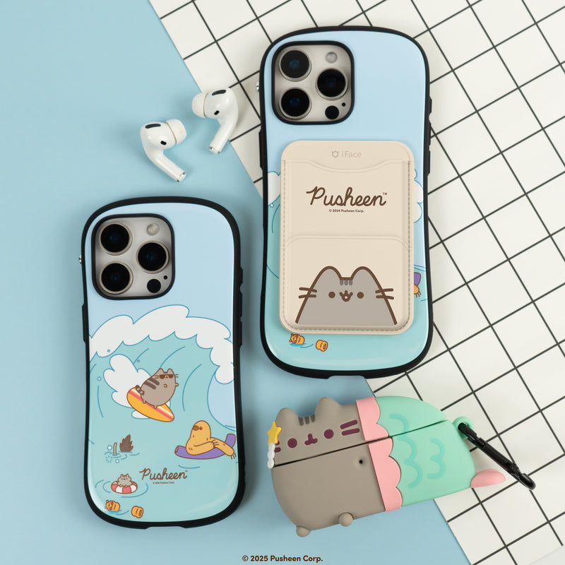 Pusheen the Cat Case for iPhone 16 Pro / 16 Pro Max - Summer