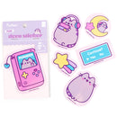 Pusheen the Cat Deco Stickers - Gamer Girl