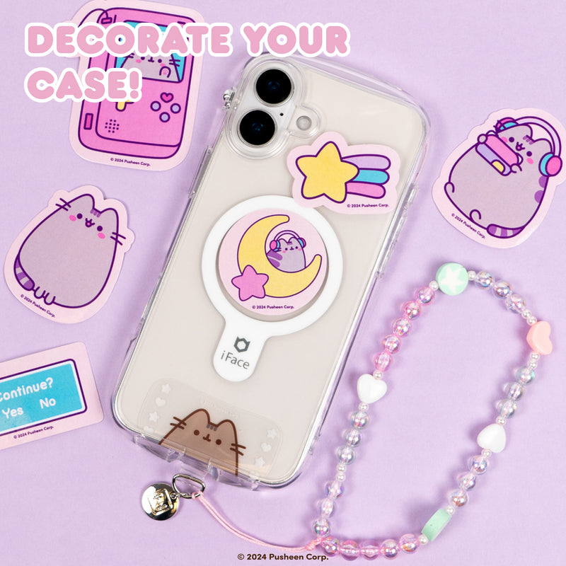 Pusheen the Cat Deco Stickers - Gamer Girl