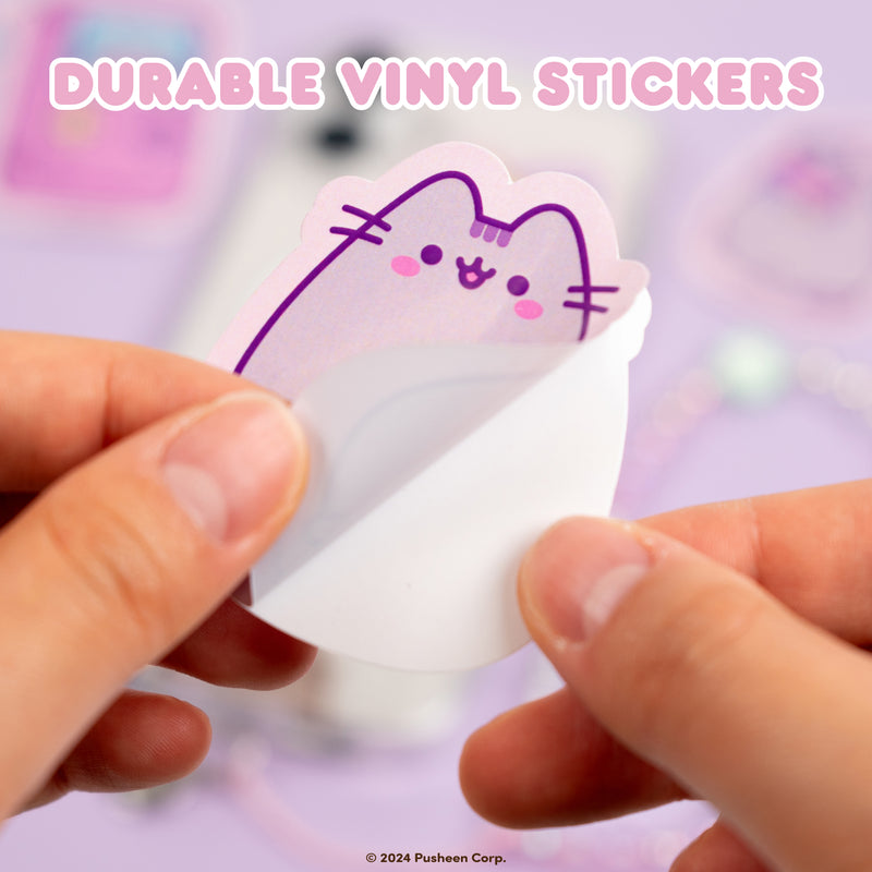 Pusheen the Cat Deco Stickers - Gamer Girl