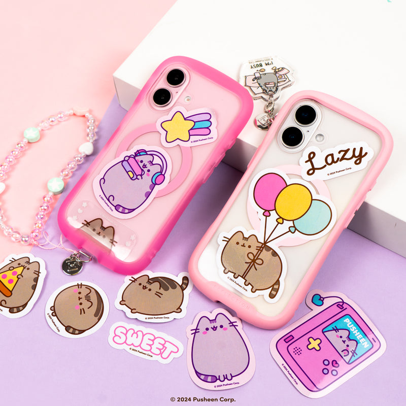 Pusheen the Cat Deco Stickers - Gamer Girl