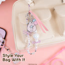iFace Pusheen 15th Anniversary Beaded Strap with Detachable Keychain