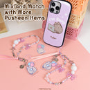 iFace Pusheen 15th Anniversary Beaded Strap with Detachable Keychain