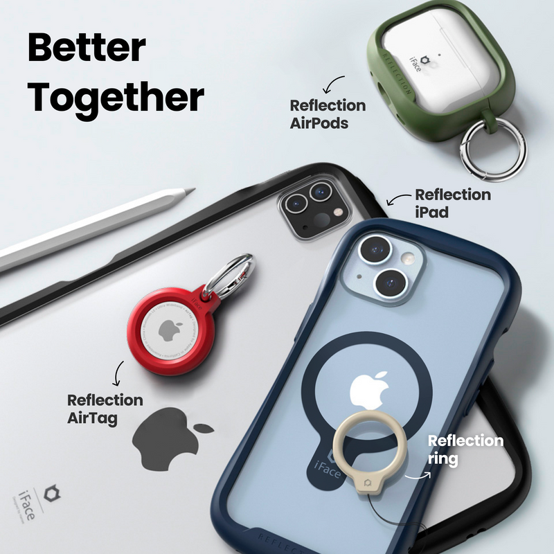 Reflection for iPhone 15 and 15 Pro (with MagSafe) - Light Blue