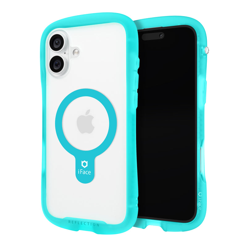 Reflection Neo MagSynq for iPhone 16 - Clear Blue/Soda