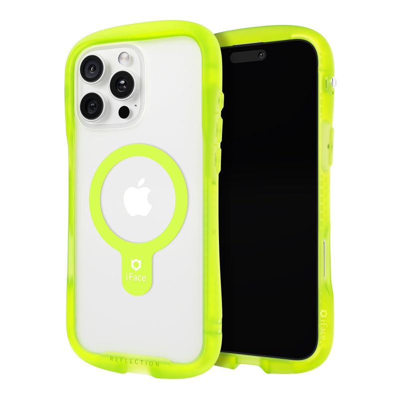 Reflection Neo MagSynq for iPhone 16 - Clear Yellow/Lime