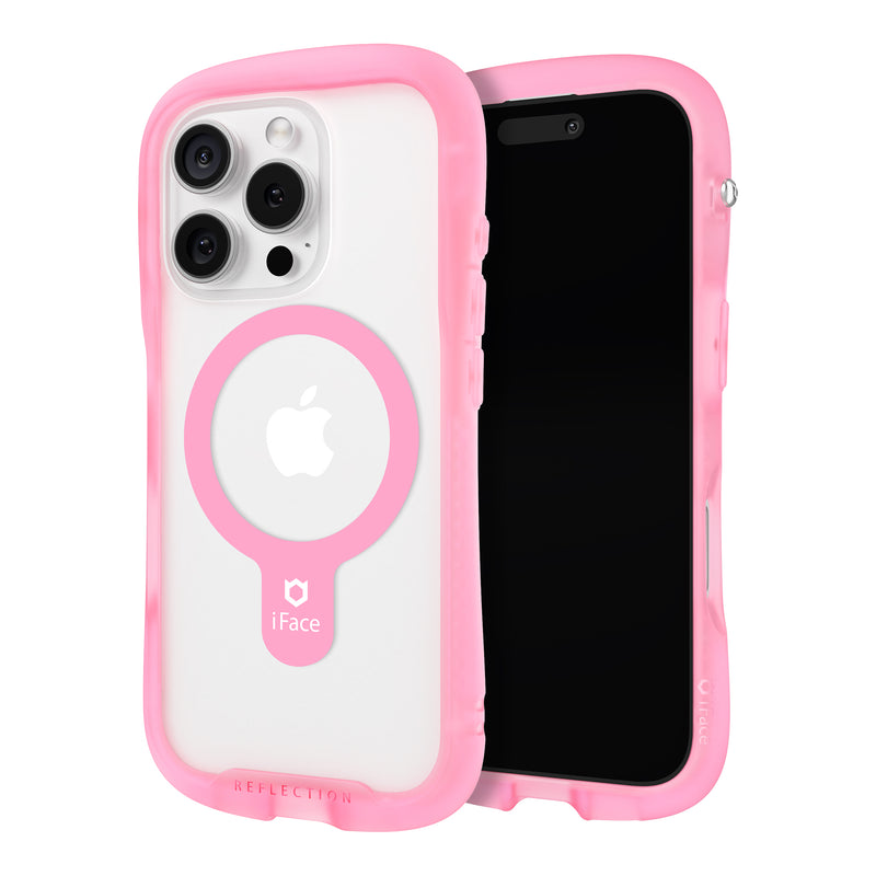 Reflection Neo MagSynq for iPhone 16 - Clear Pink/Peach