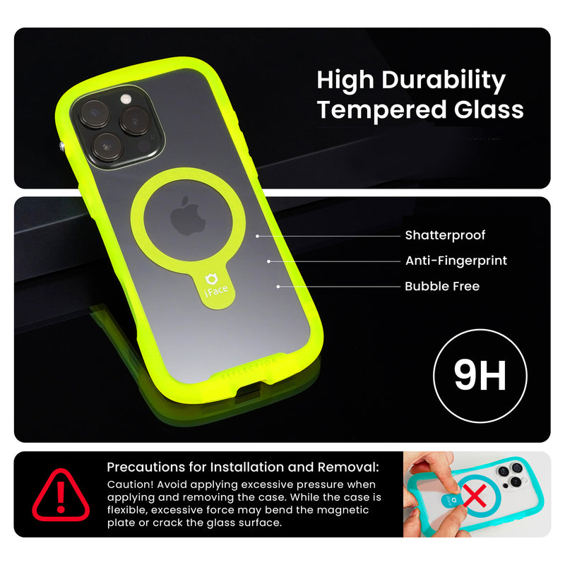 Reflection Neo MagSynq for iPhone 16 - Clear Green/Melon