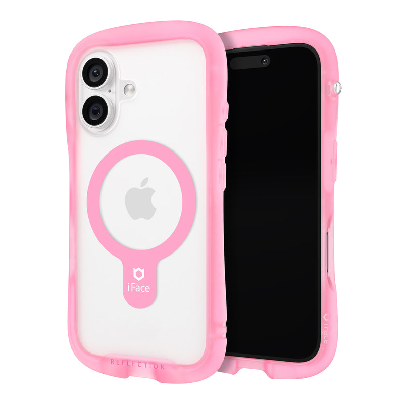 Reflection Neo MagSynq for iPhone 16 - Clear Pink/Peach