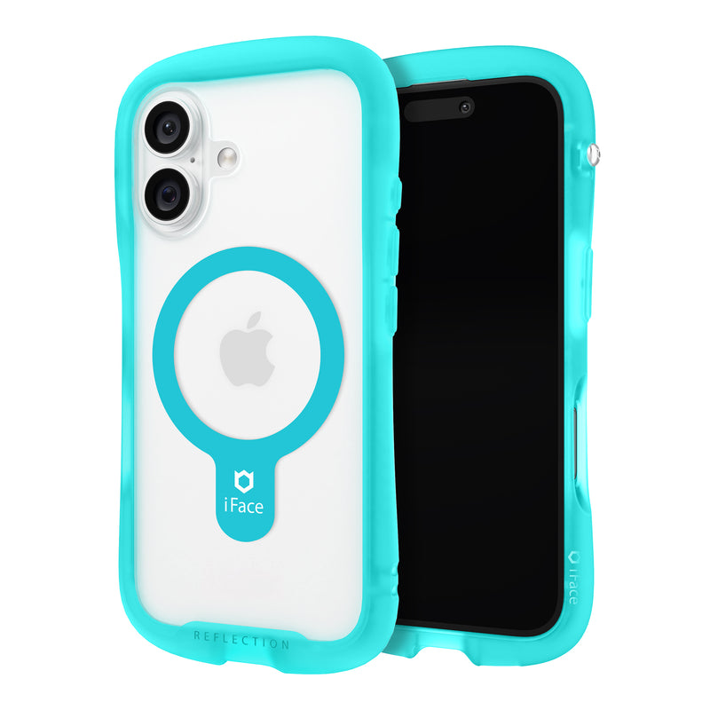 Reflection Neo MagSynq for iPhone 16 - Clear Blue/Soda