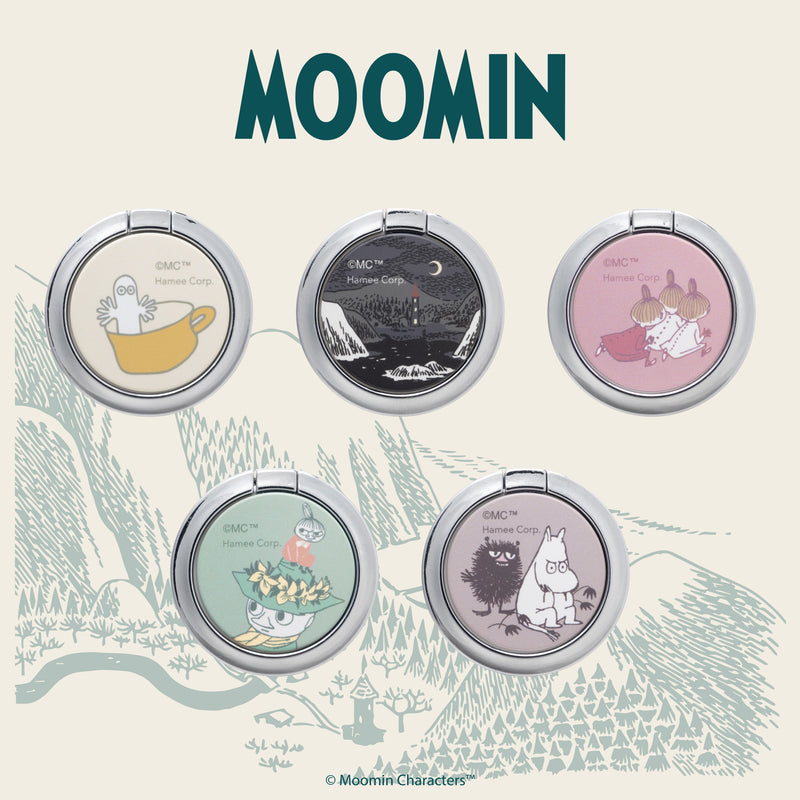 iFace Moomin Kusumi Smart Ring - Black/Moonlight