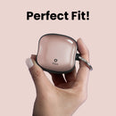 First Class Case for Samsung Galaxy Buds 2 Pro / Galaxy Buds 2 / Galaxy Buds Pro / Galaxy Buds Live - Rose Gold