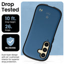 First Class for Samsung Galaxy S24, S24 Plus, and S24 Ultra (Coral Blue)