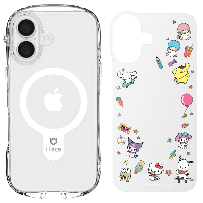 Sanrio Deco Inner Sheet for iPhone 16 Series - Hello Kitty and Friends