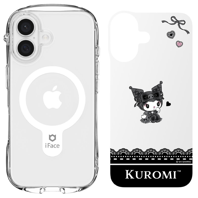 Sanrio Deco Inner Sheet for iPhone 16 Series - Kuromi