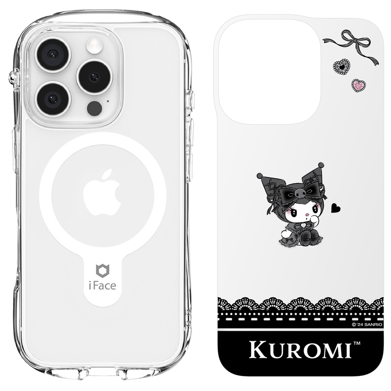 Sanrio Deco Inner Sheet for iPhone 16 Series - Kuromi