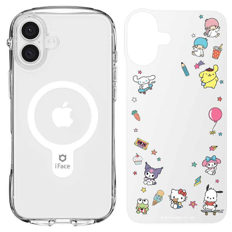 Sanrio Deco Inner Sheet for iPhone 16 Series - Hello Kitty and Friends