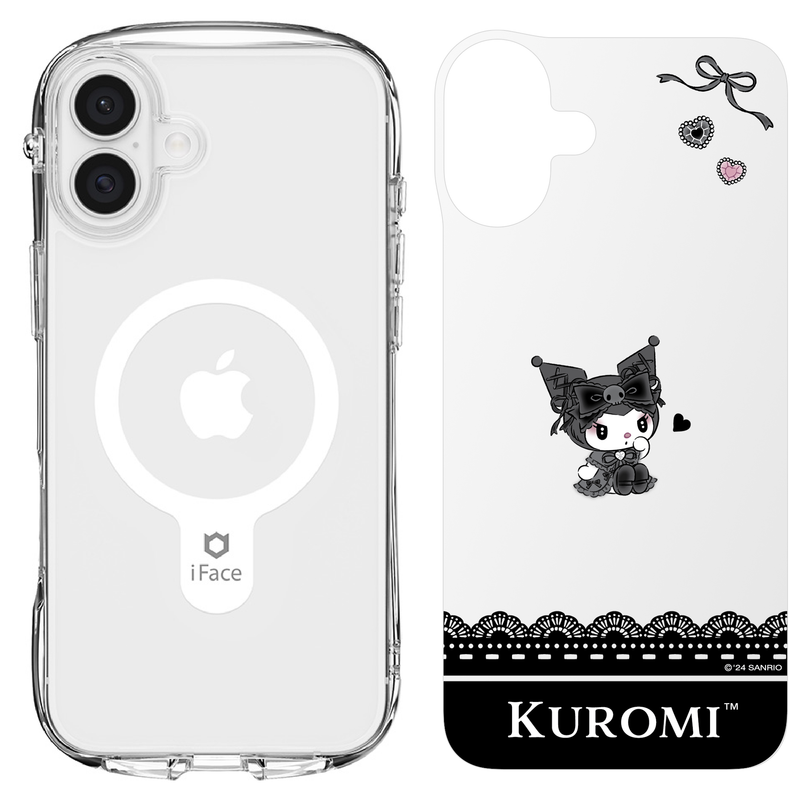 Sanrio Deco Inner Sheet for iPhone 16 Series - Kuromi