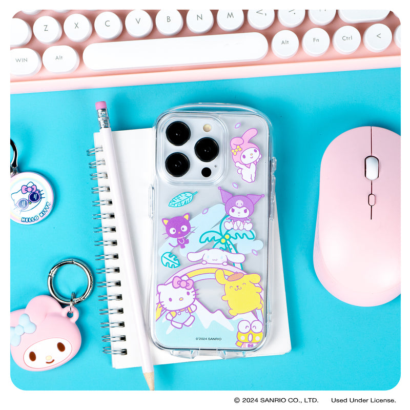 Hello Kitty and Friends Look In Clear for iPhone 15 Series - Seize the Moment