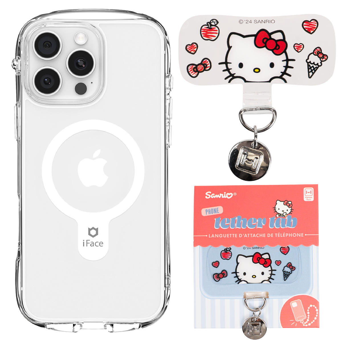 iFace Sanrio Hello Kitty Smartphone Tether Tab