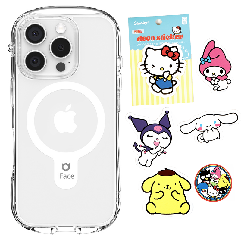 iFace Sanrio Hello Kitty and Friends Deco Stickers iFace Sanrio Hello Kitty and Friends Deco Stickers