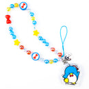 Sanrio Tuxedosam Beaded Charm Mobile Phone Wrist Strap
