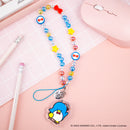 Sanrio Tuxedosam Beaded Charm Mobile Phone Wrist Strap