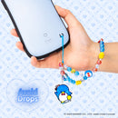 Sanrio Tuxedosam Beaded Charm Mobile Phone Wrist Strap