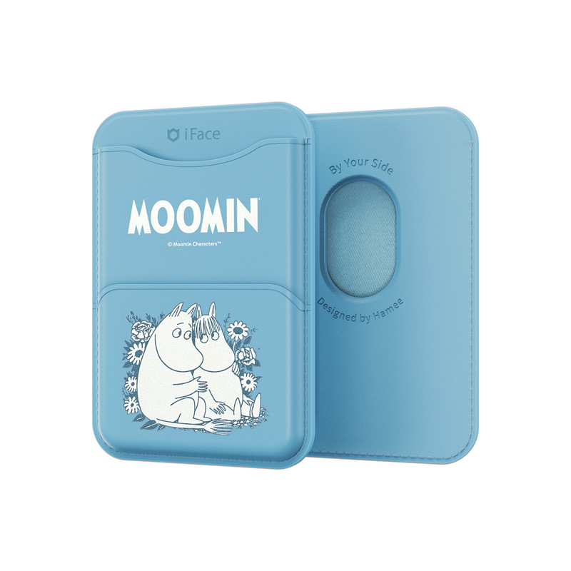 Moomin MagSynq Card Wallet - Moomintroll and Snorkmaiden