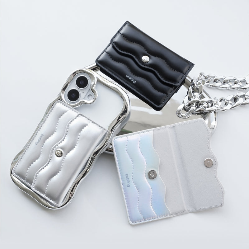 iFace BeBling MagSynq Card Wallet - Silver