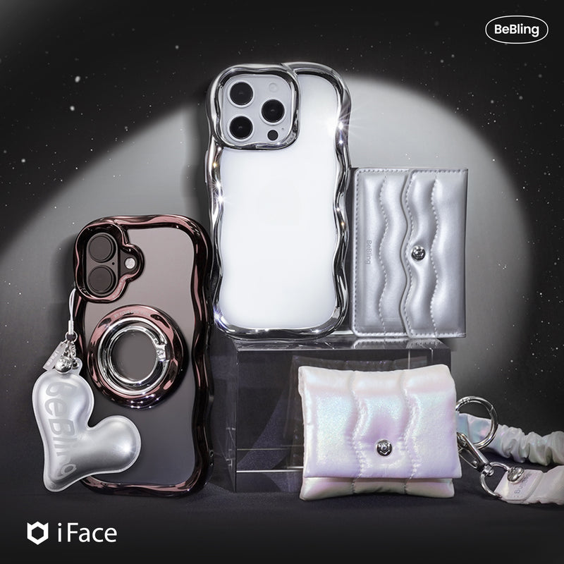 iFace BeBling MagSynq Card Wallet - Silver