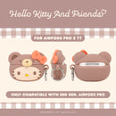iFace Hello Kitty® and Friends Latte Bear Series AirPods Pro 3 Case – Hello Kitty®